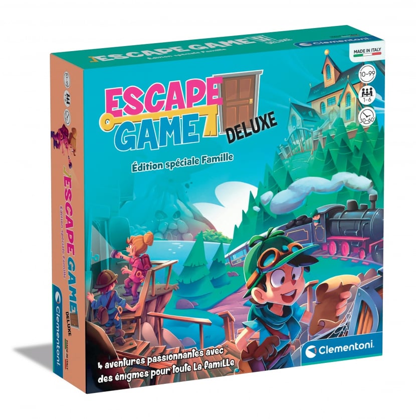 Escape Box Enquête - Escape game adulte de 2 à 5 joueurs - Dès 14 ans et  adulte