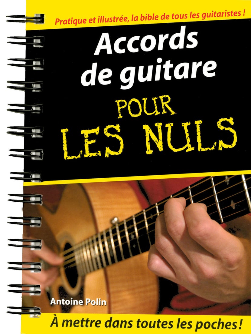 Accords de guitare Pour les Nuls : Antoine Polin - 9782754037099