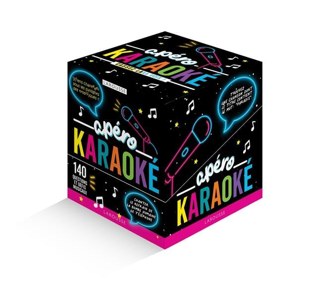 Apéro karaoké : Collectif - 2036026354 - Livres de Jeux et Escape Game