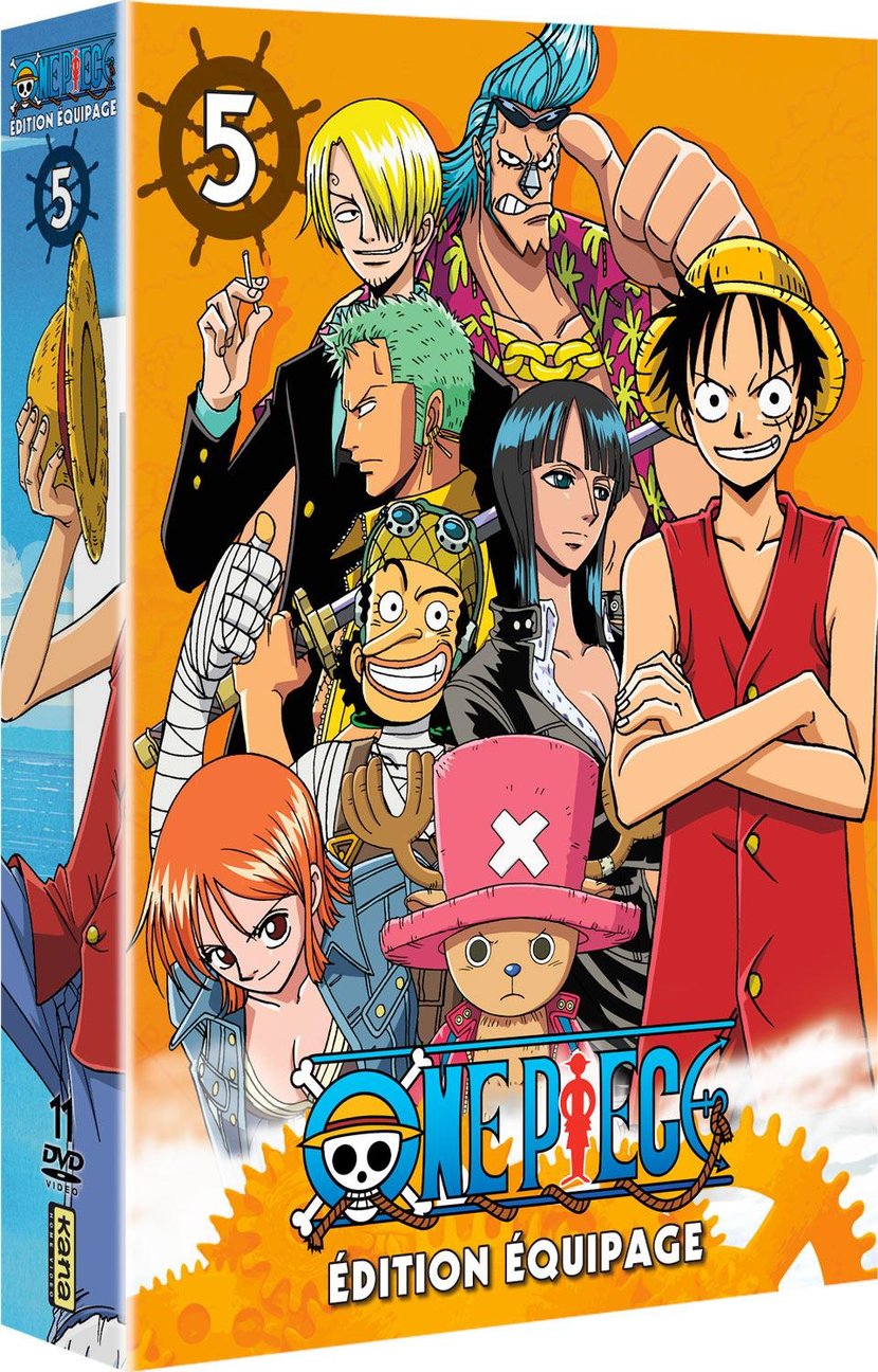 One Piece - Édition équipage - Coffret 5 - 11 DVD - Mangas animés