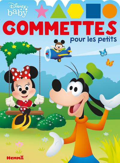 Disney baby - gommettes pour les petits (dingo, minnie et mickey) :  Collectif - 2508050520 - Livres jeux et d'activités