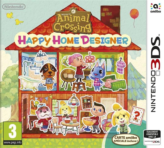 Animal Crossing - Happy Home designer (1 carte Amiibo AC HHD