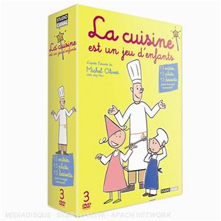 La Cuisine est un jeu d'enfants - Coffret- DVD Jeunesse - famille