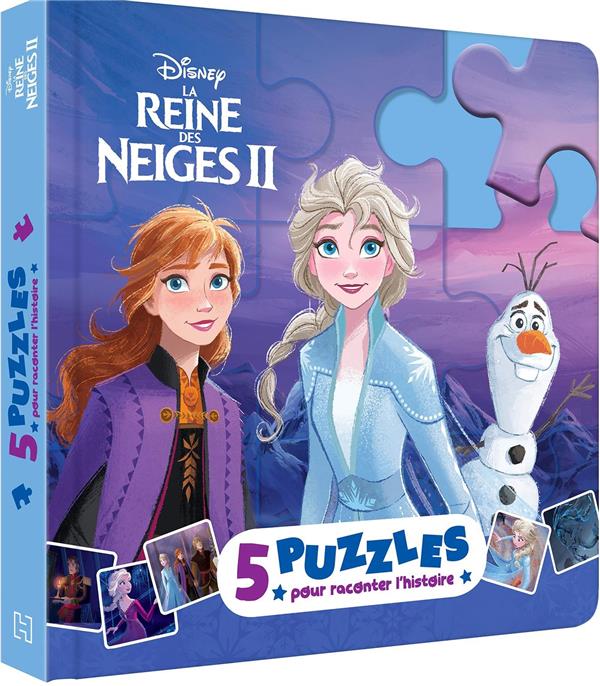 Puzzle reine des neiges 50 pièces- Dès 4 ans - Disney
