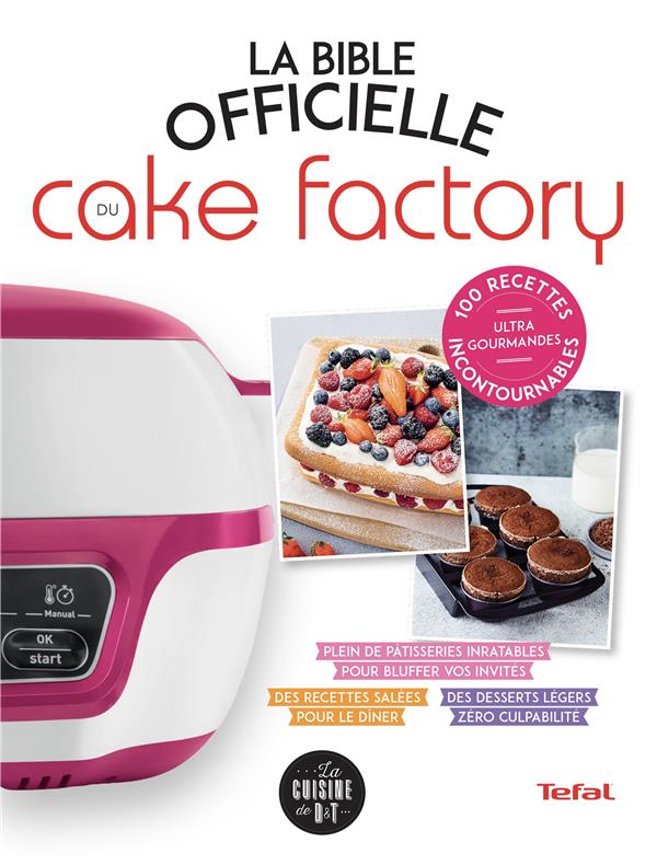 Cake factory + : moules à gâteaux et livre recettes