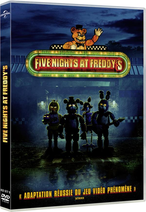 Five Nights at Freddy s DVD Angoisse Horreur Films DVD Blu