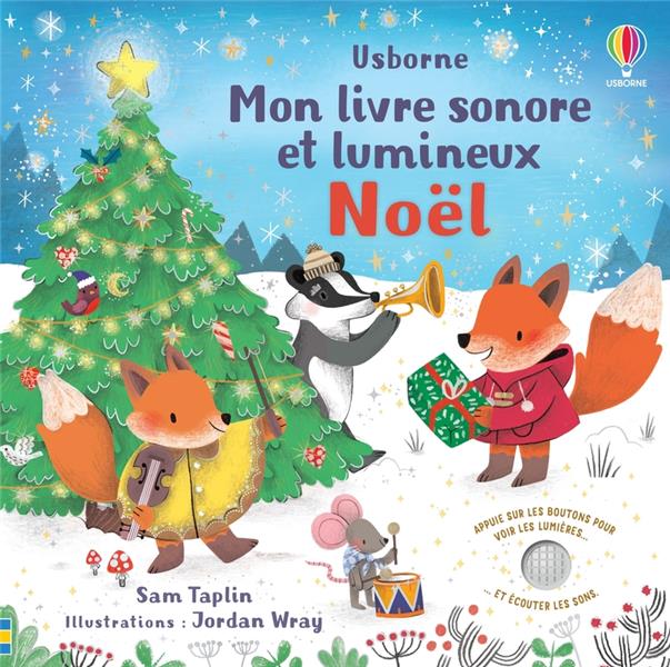 Livre Pop-Up de Noël avec Son Lumineux pour Enfant, Décoration de la Veille  de Noël Avant Noël, Cadeaux du Nouvel An