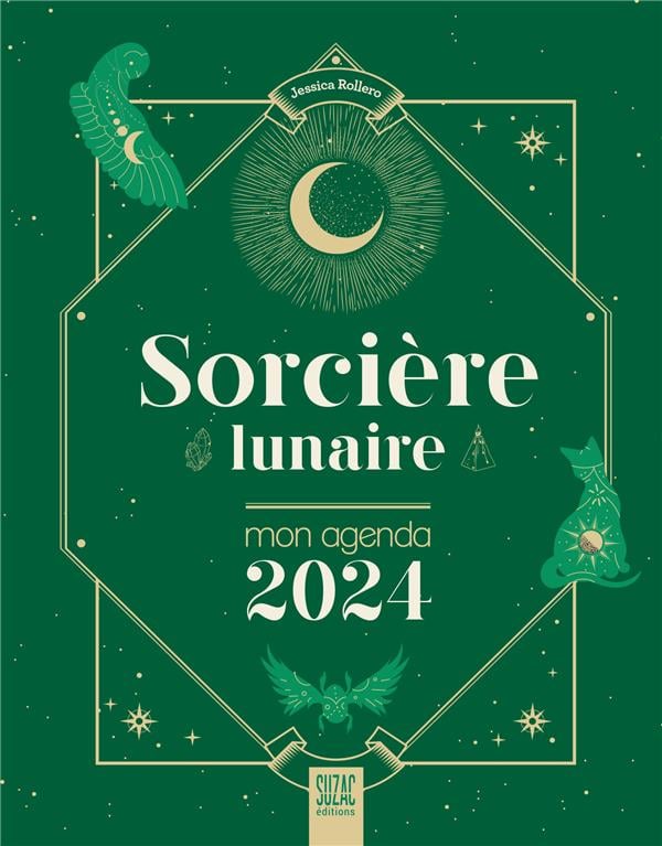 Sorciere lunaire, mon agenda 2024 - 2490795570