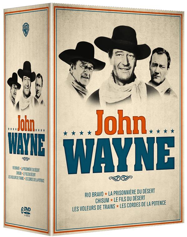 John Wayne n°3 - Les Génts du Western : Rio Grande + Une bible et un fusil  + La Caravane de feu - Films de guerre DVD - Guerre - Western - Films DVD &  Blu-ray