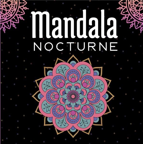 Coloriage pour adultes: Mandala