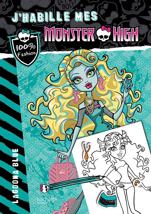 J'habille mes monster high - lagoona blue : Collectif - 2012276105