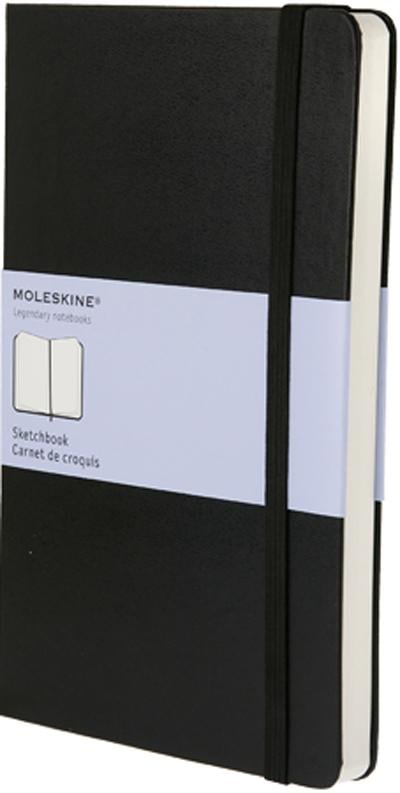 Carnet de croquis - grand format - couverture rigide noire - Carnets -  Cadeaux Papeterie