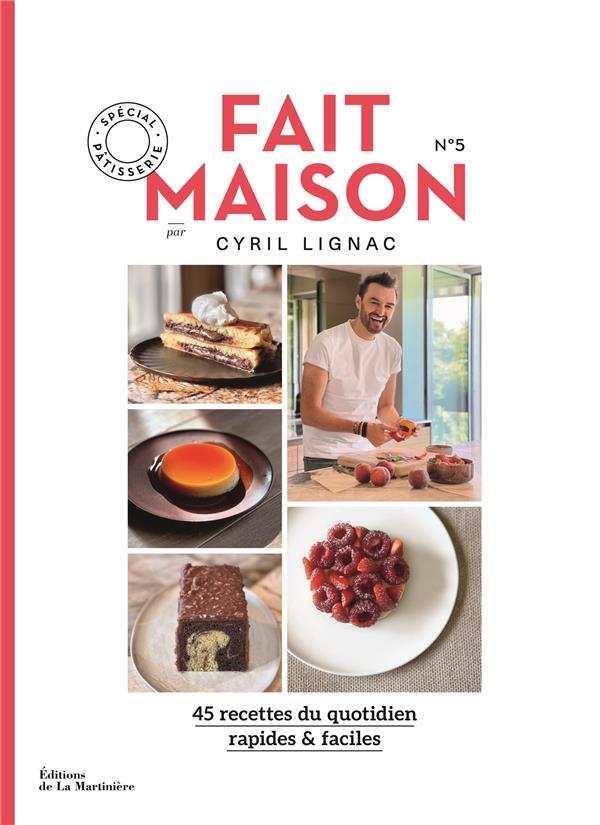 Le livre de cusine de Cyril Lignac, une idée cadeau cuisine et