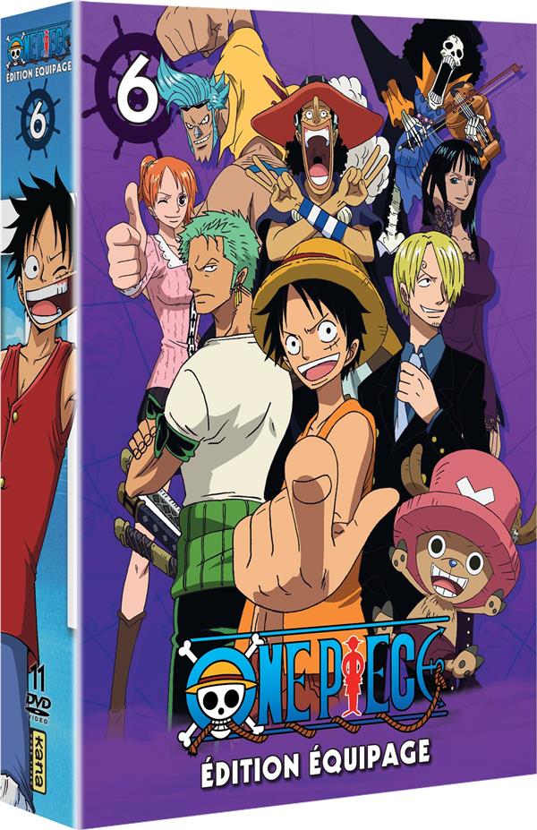 One Piece - Édition équipage - Coffret 6 - 11 DVD - Manga animé