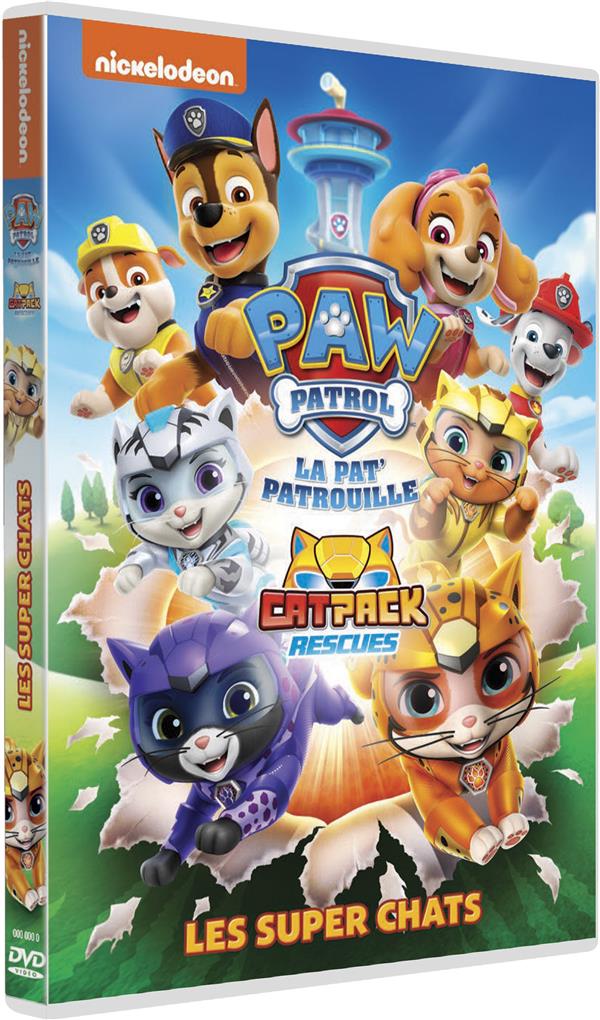 Paw Patrol, La Pat' Patrouille - 55 - Les Super Chats - Jeunesse - famille  - Films DVD & Blu-ray