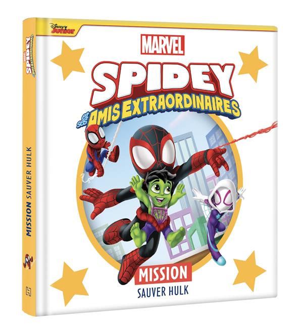 Livre Marvel Spidey et ses amis extraordinaire - avec pinceau