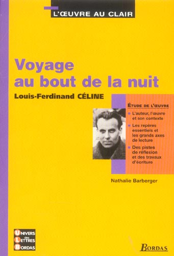 Voyage au bout de la nuit de Louis-Ferdinand Céline - Grand Format