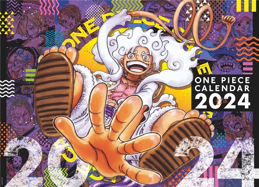 One Piece : calendrier (édition 2024) - Agenda 2023 - Agendas - Calendriers