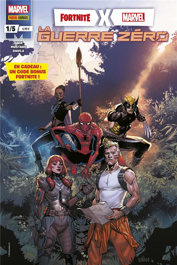 Fortnite x marvel : la guerre zero n.1 : Collectif - Comics