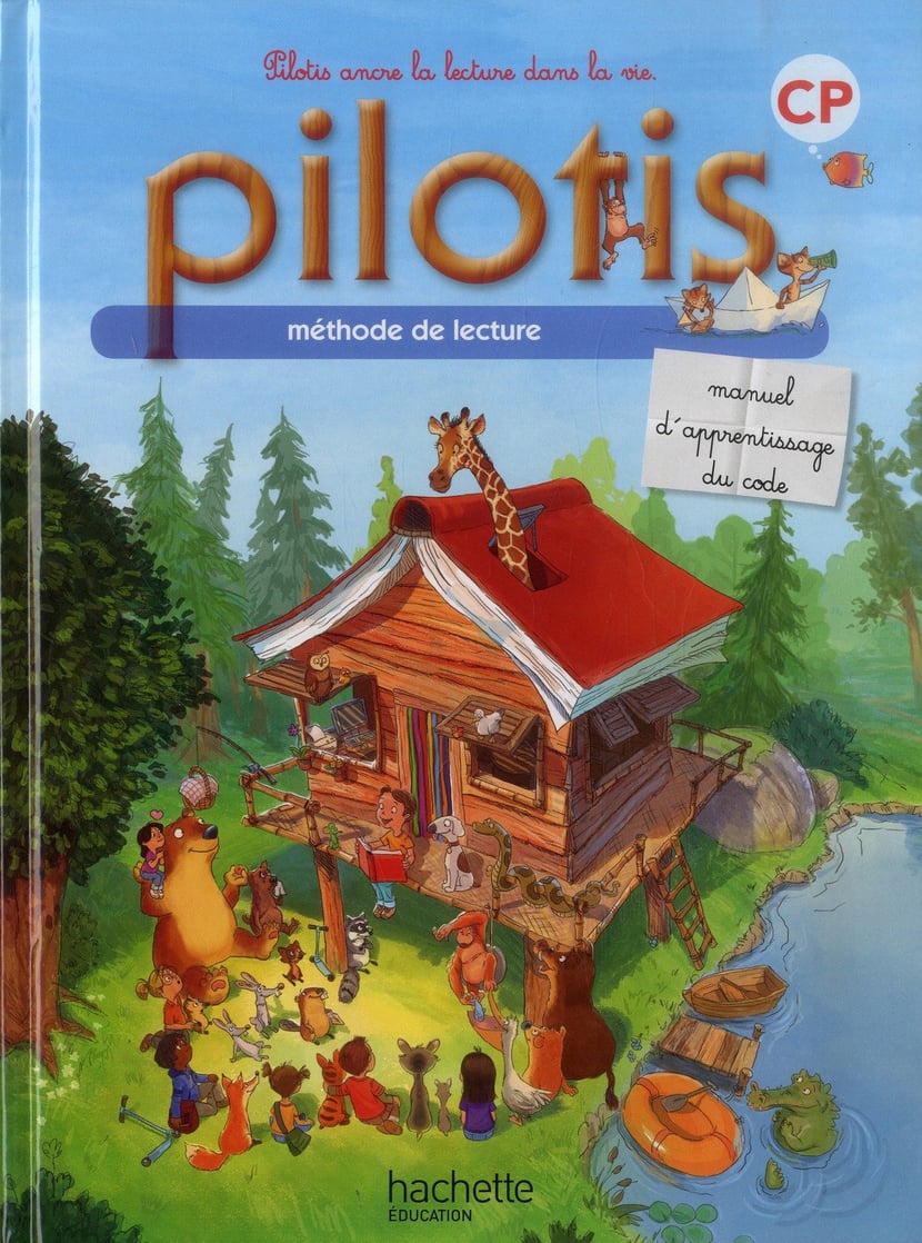 Pilotis : méthode de lecture - CP - manuel d'apprentissage du code