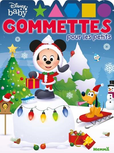 Disney Baby - Gommettes pour les petits (Mickey Noël) : Collectif