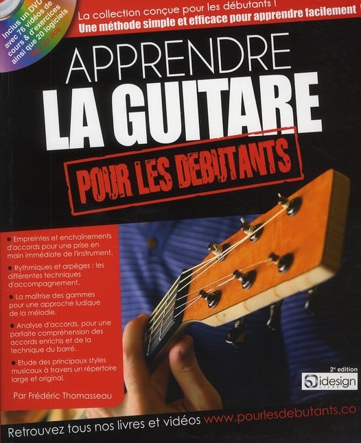 Apprendre la guitare pour les débutants : Frédéric Thomasseau - 2918572489