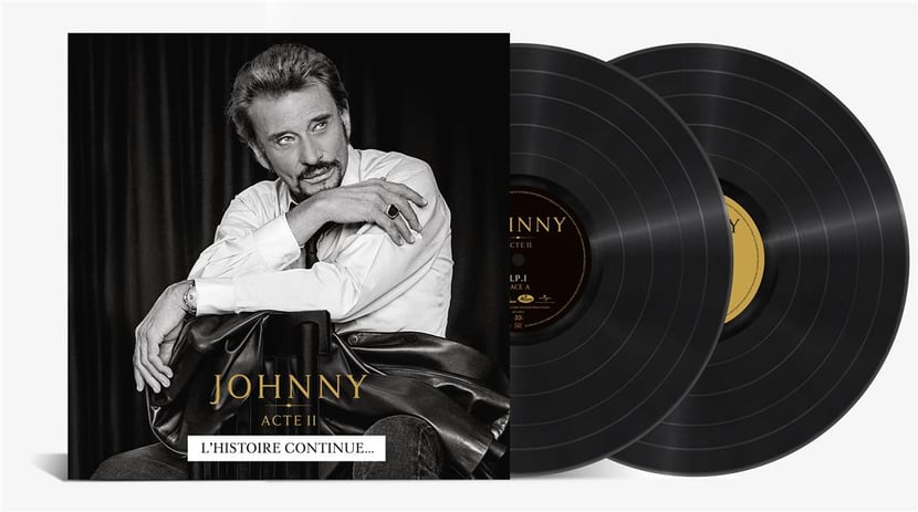 Johnny acte ii : Johnny Hallyday - Vinyles variété française | Cultura