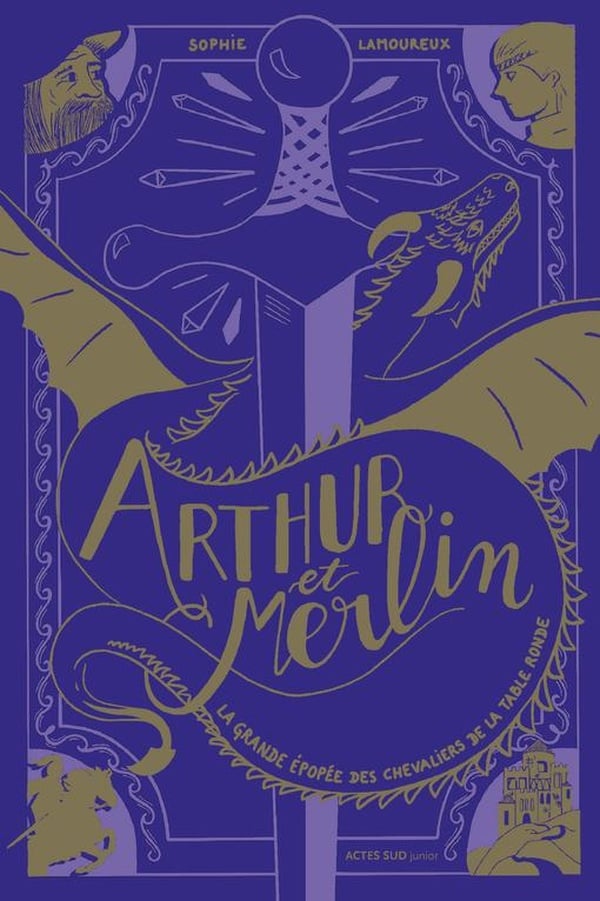 couverture de : Arthur et Merlin
