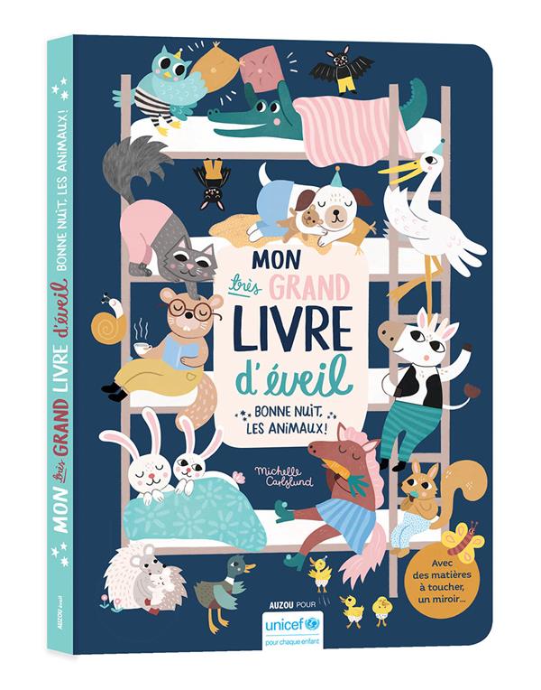 Mon très grand livre d'éveil : bonne nuit, les animaux ! : Michelle  Carlslund - 2733878980 - Livres pour enfants dès 3 ans