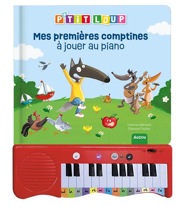 Je découvre les instruments de musique avec P'tit Loup, Orianne Lallemand,  Eléonore Thuillier, Livres pour bébés & tout-petits, 9782733836972