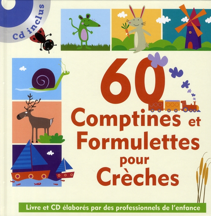 60 PREMIERES COMPTINES POUR BEBE (LIVRES CD)