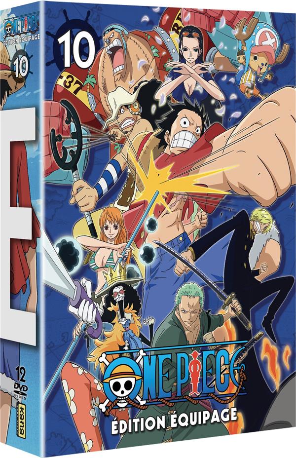 One Piece - Édition équipage - Coffret 10 - 12 DVD - Mangas animés