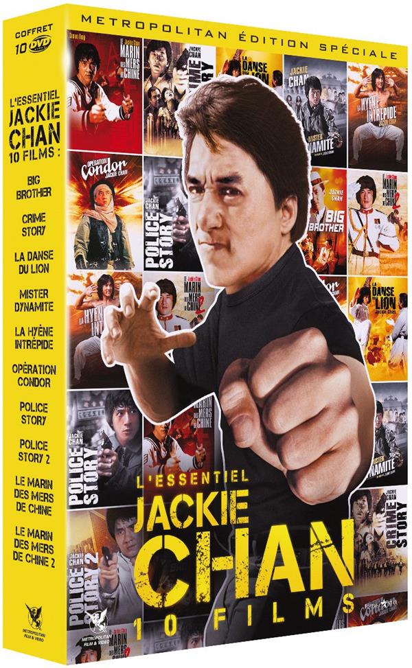 Jackie Chan, l'essentiel 10 Films Coffret n° Films Action