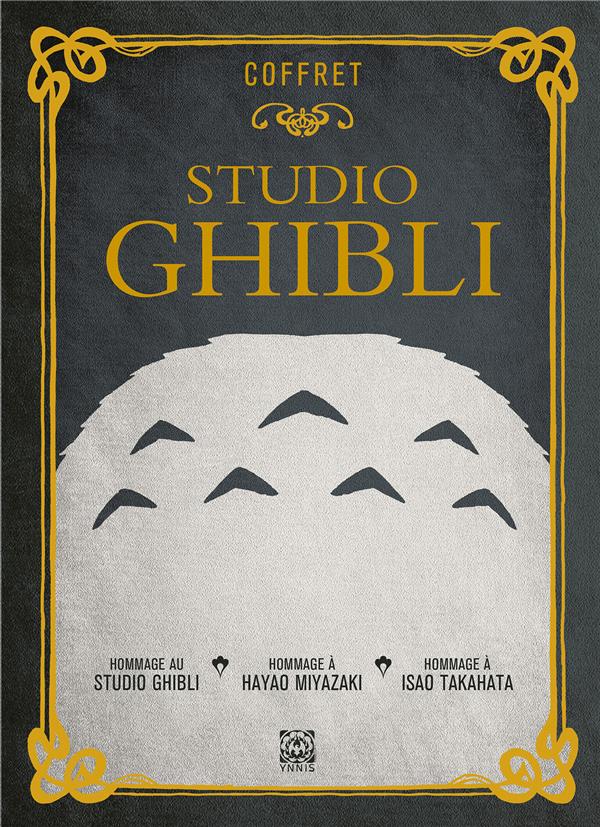 Coffret studio Ghibli : hommage au studio Ghibli, hommage à Hayao Myazaki,  hommage à Isao Takahata : Collectif - 2376972000 - Livre Cinéma