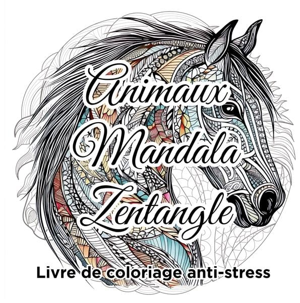 Coloriage anti-stress animaux à imprimer