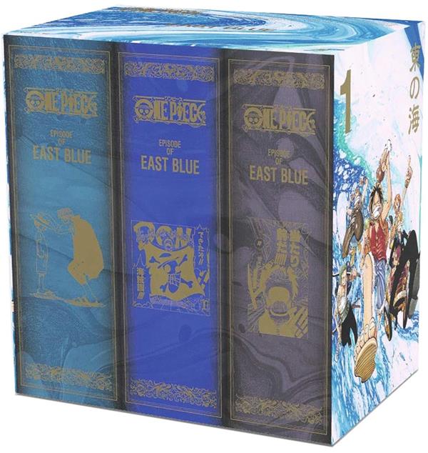 One Piece : coffret vol.1 : Tomes 1 à 12 : east blue : Eiichiro Oda -  2344050124 - Mangas Shonen