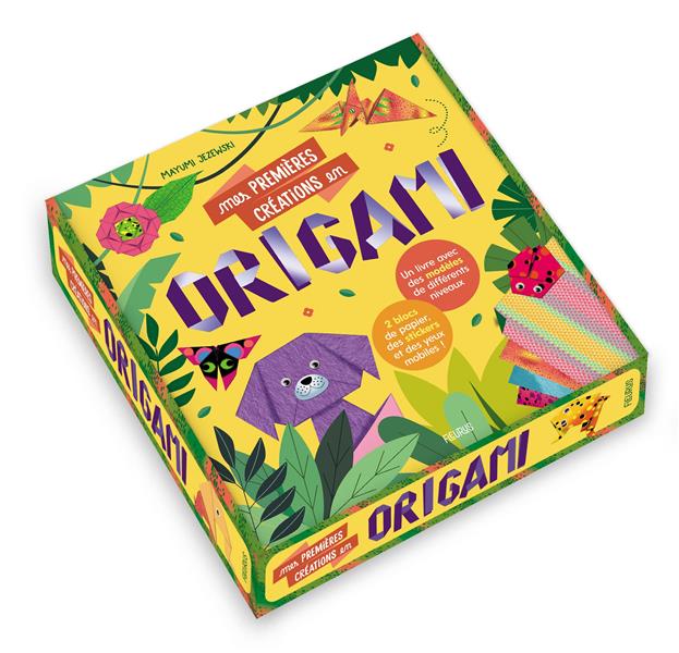 Livre Origami pour enfants - Livres activités créatives - 10 Doigts