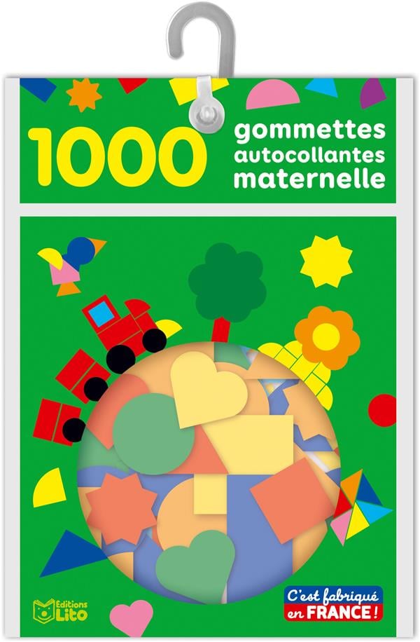 1000 gommettes autocollantes maternelle : Collectif - Livres jeux et  d'activités