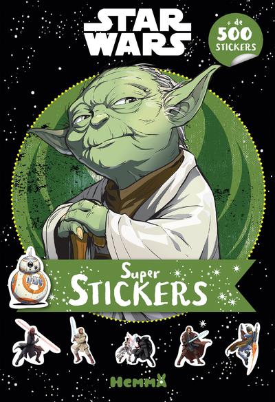Super stickers - star wars - yoda : Disney - Livres jeux et d