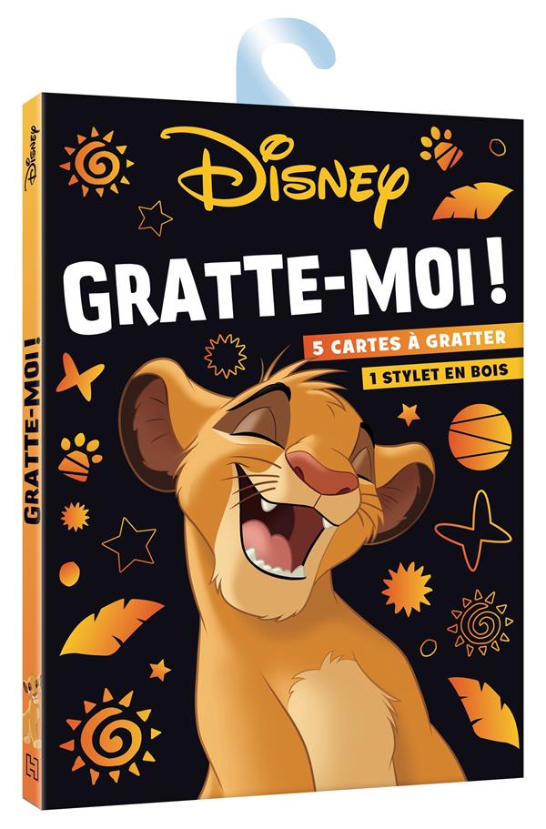 Le roi lion - ateliers disney - mini pochette -gratte-moi ! - simba -  2017151912 - Loisirs créatifs - Livres jeux et d'activités