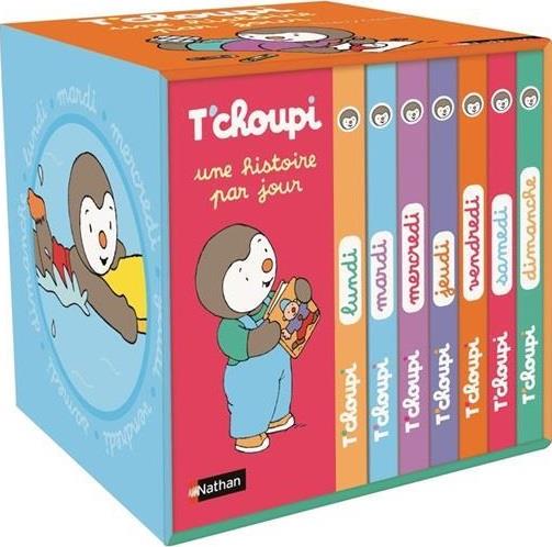 T'choupi : Une histoire par jour : Thierry Courtin - 209502446X - Livres  pour enfants dès 3 ans