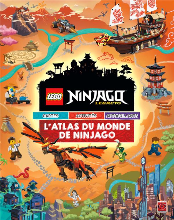 Lego ninjago - legacy - atlas de ninjago : Collectif - 2378890648