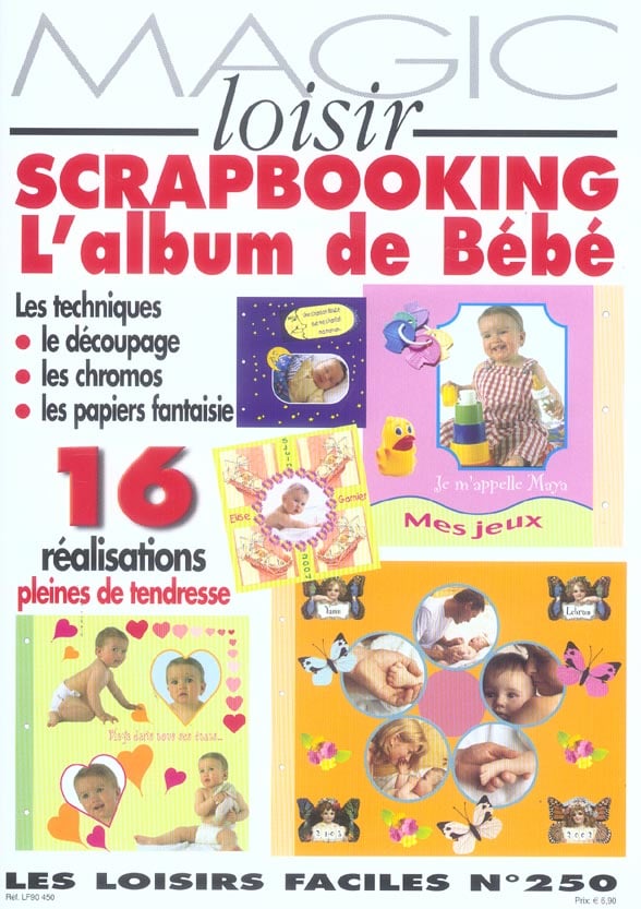 N 250 - scrapbooking l'album de bebe : Collectif - 2844396526