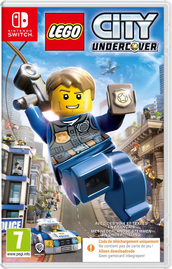 Lego City : Undercover (Code in a Box) - Jeux Switch