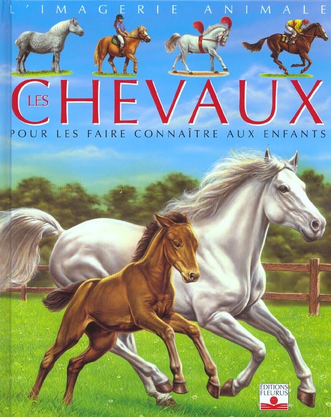 AGNÈS VANDEWIELE - Les Chevaux N. éd. - Animaux - LIVRES -   - Livres + cadeaux + jeux