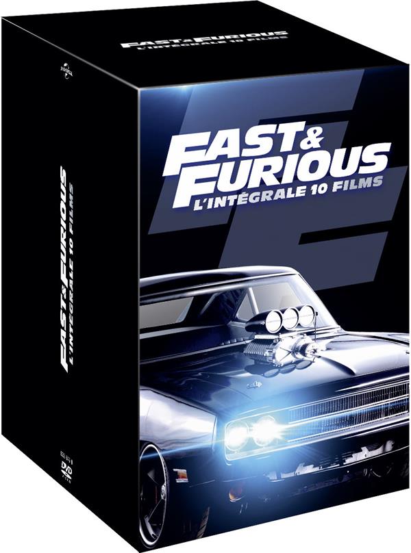 Fast and Furious - L'intégrale 10 films - Films Action - Aventure DVD -  Films DVD & Blu-ray