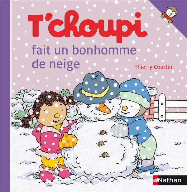 Livre T'choupi fait un bonhomme de neige