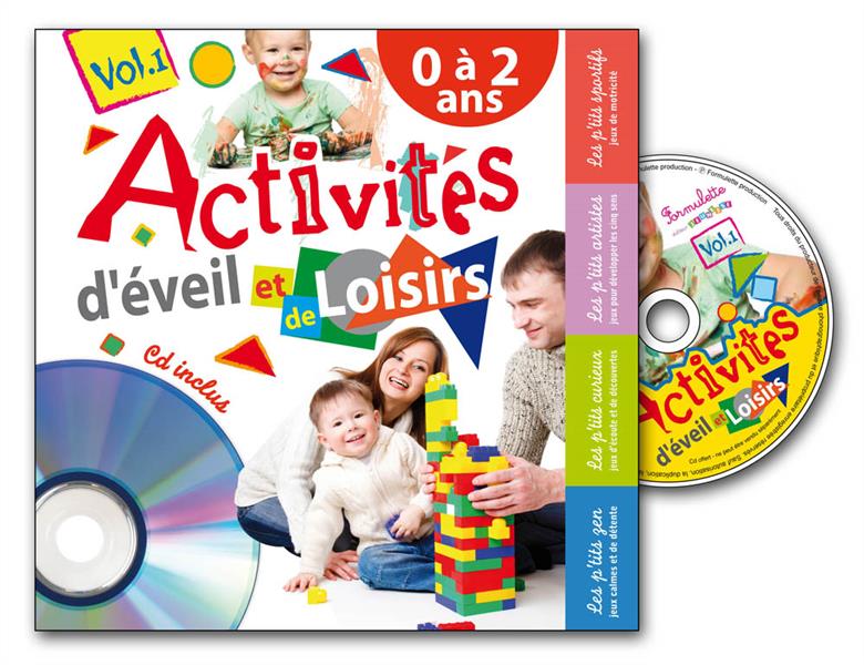 Activités d'éveil et de loisirs pour les 0-2 ans : Collectif - 2362562271 -  Livres pour enfants dès 3 ans