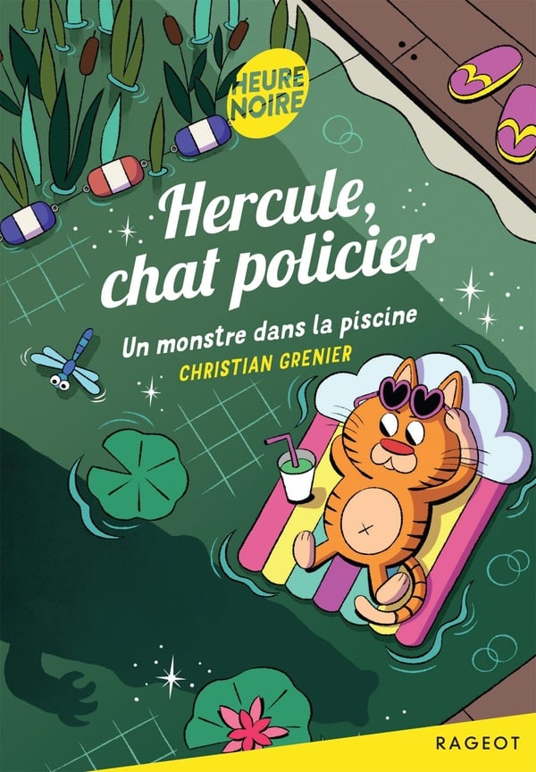 couverture de : Un monstre dans la piscine