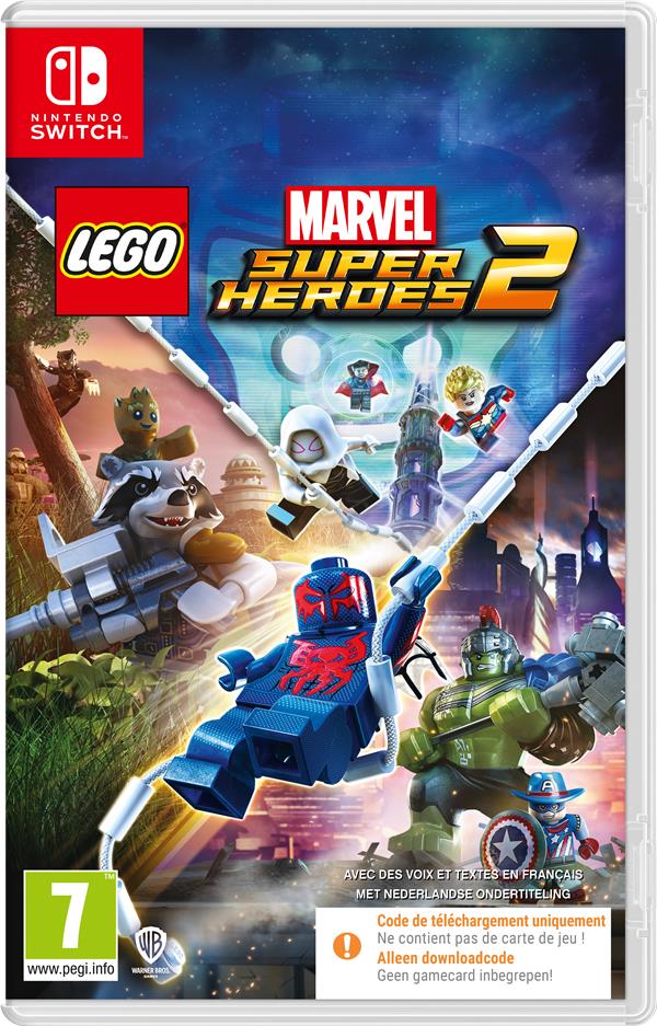 Lego : Marvel Super Heroes 2 (Code in a Box) - Jeux Switch